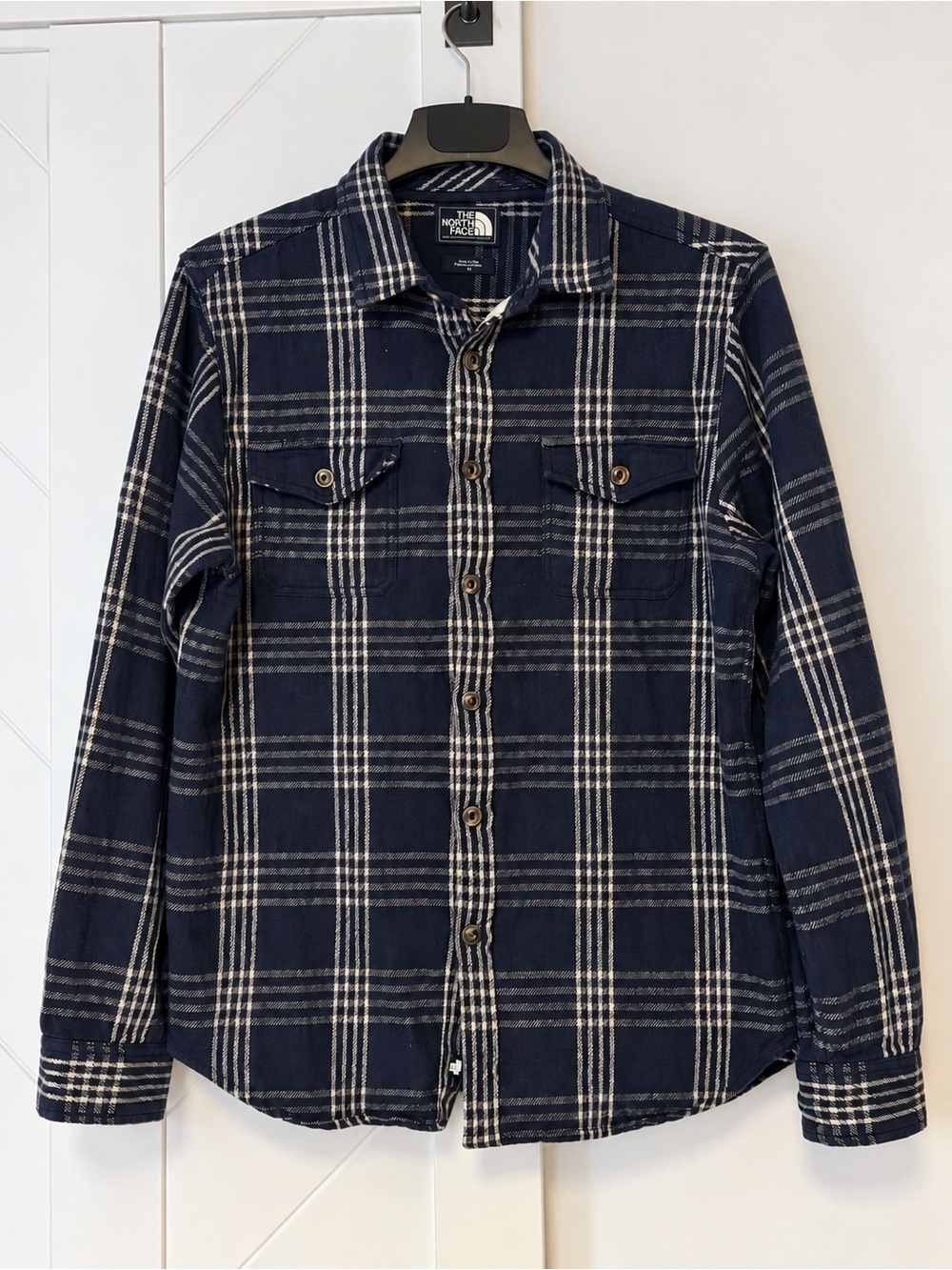 The North Face Arroyo Plaid Flannel Shirt Men’s M 100% Cotton